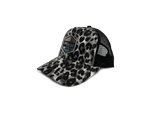 Black Cheetah Metal Patch Snapback